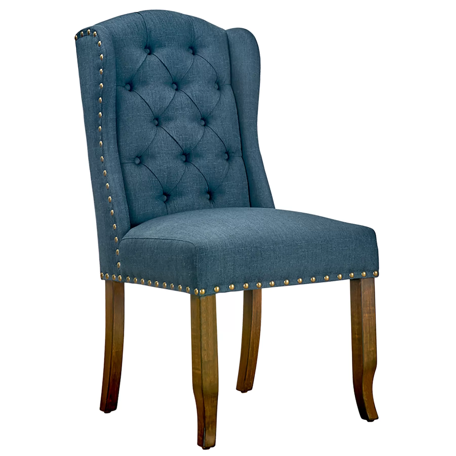 * Best-Selling Aahmad Iii Azure Wingback Dining Chair