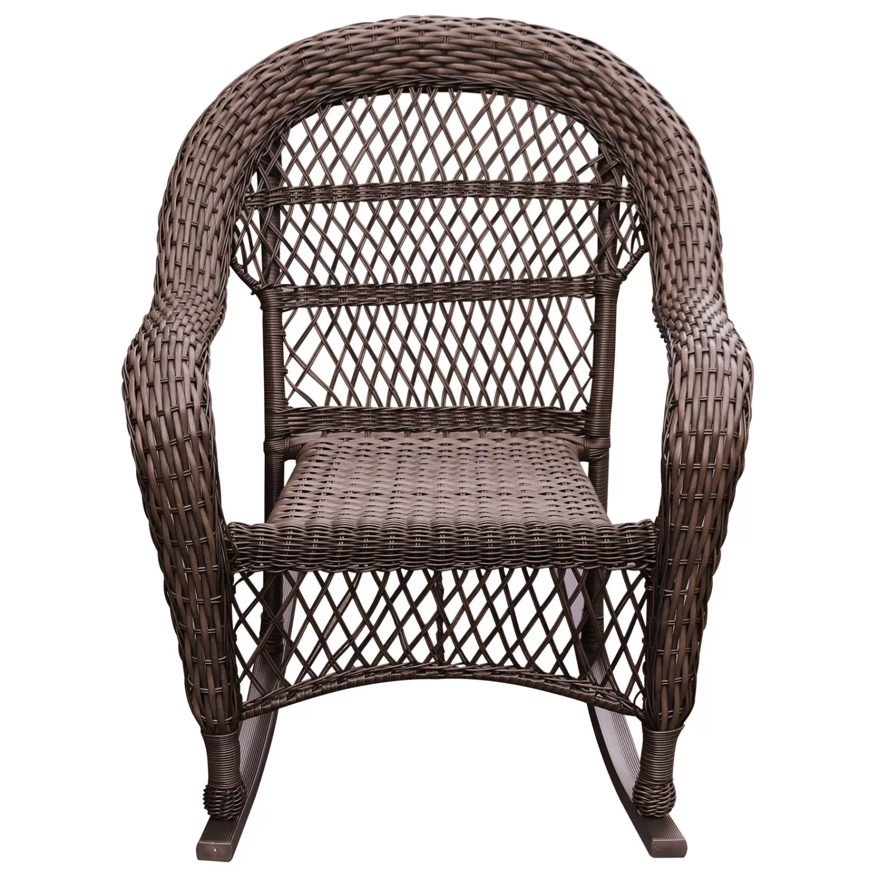 * Best-Selling Brown Outdoor Wicker Rocking Chair