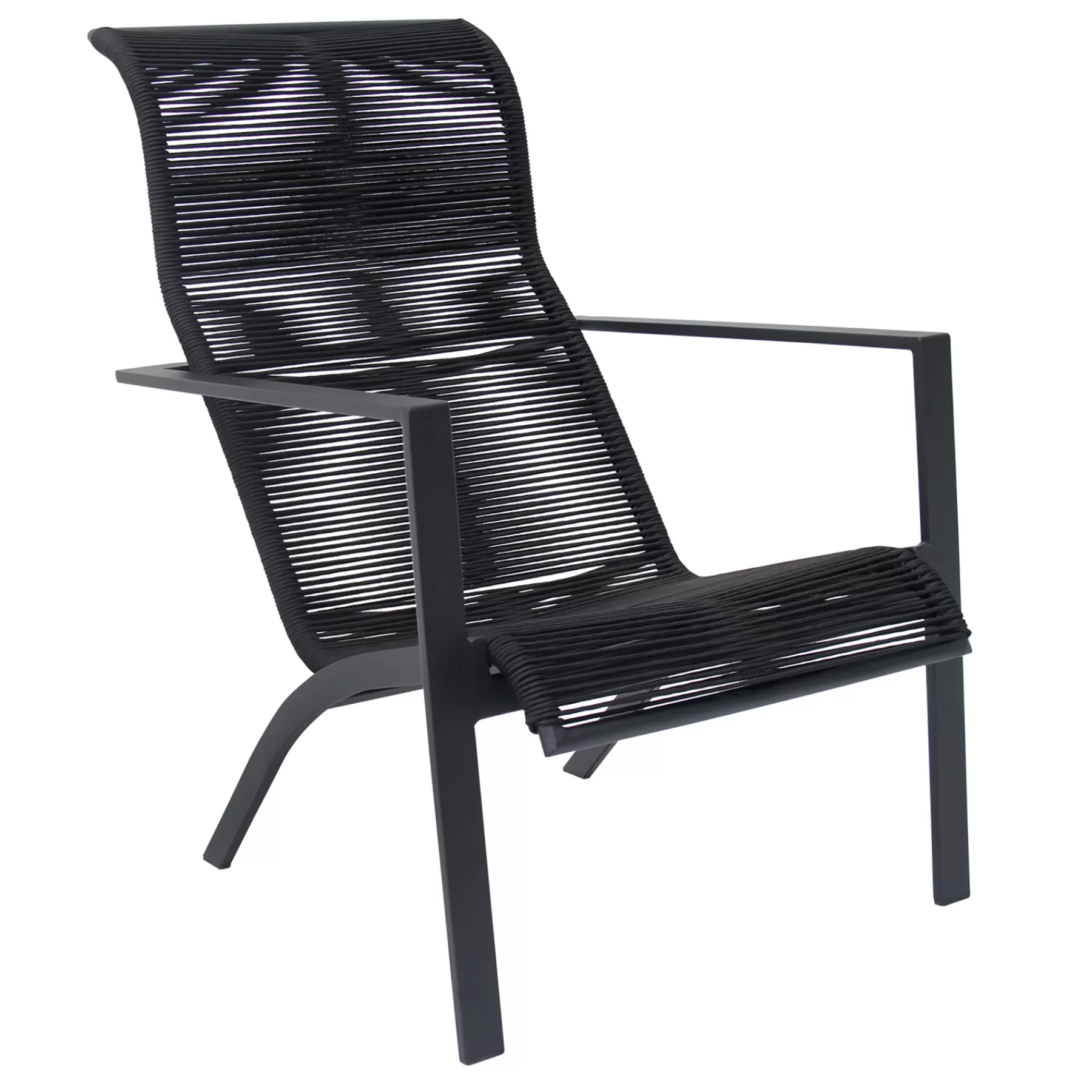 * Best-Selling Fairlane Black Outdoor Seating Chair