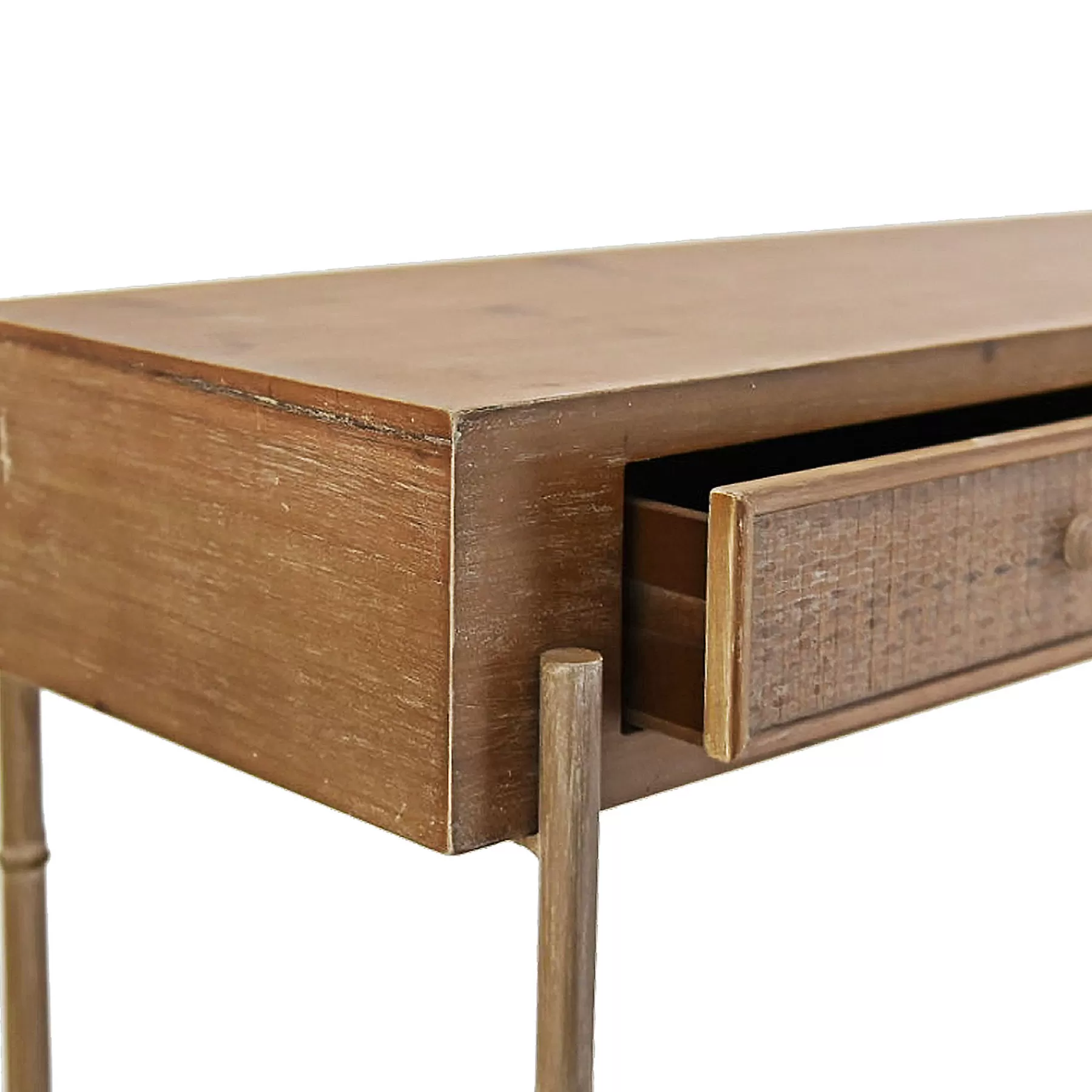 * Best-Selling Wood/Rattan Console Table