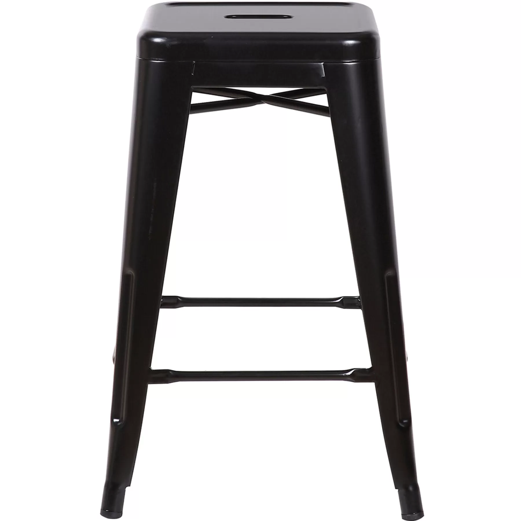 * Discount Sale Black Metal Counter Stool, 24