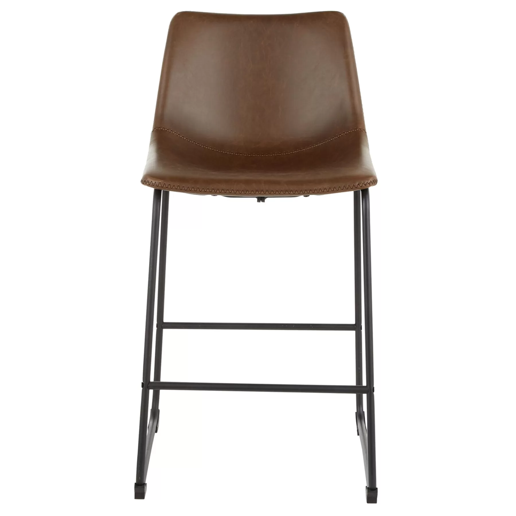 * Discount Store Duke Espresso Modern Industrial Barstool, 30