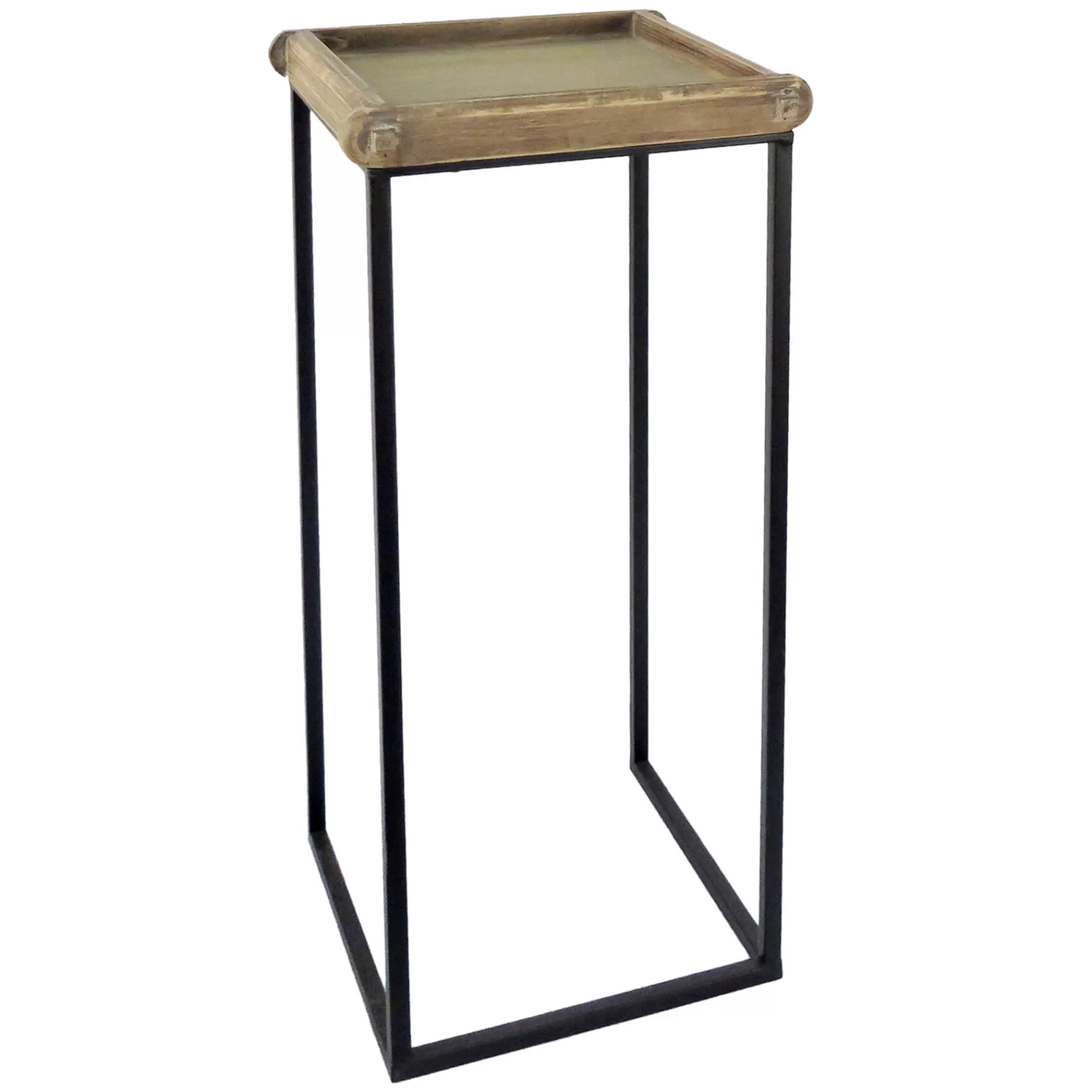 * Fire Sale Nst Wd/Mtl Plant Stand L