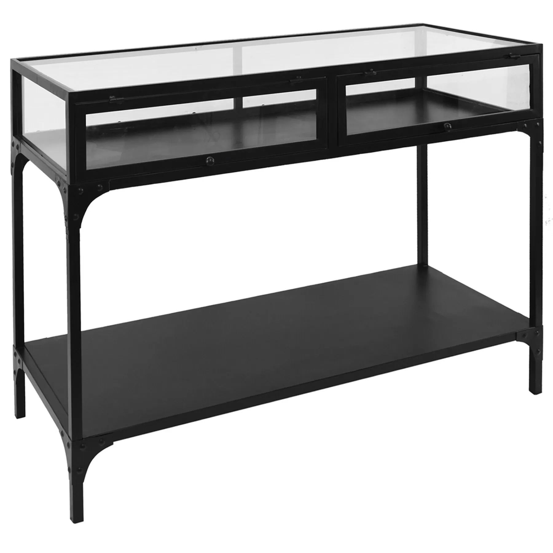 * Hot Selling Honeybloom Sage Frost Display Console Table