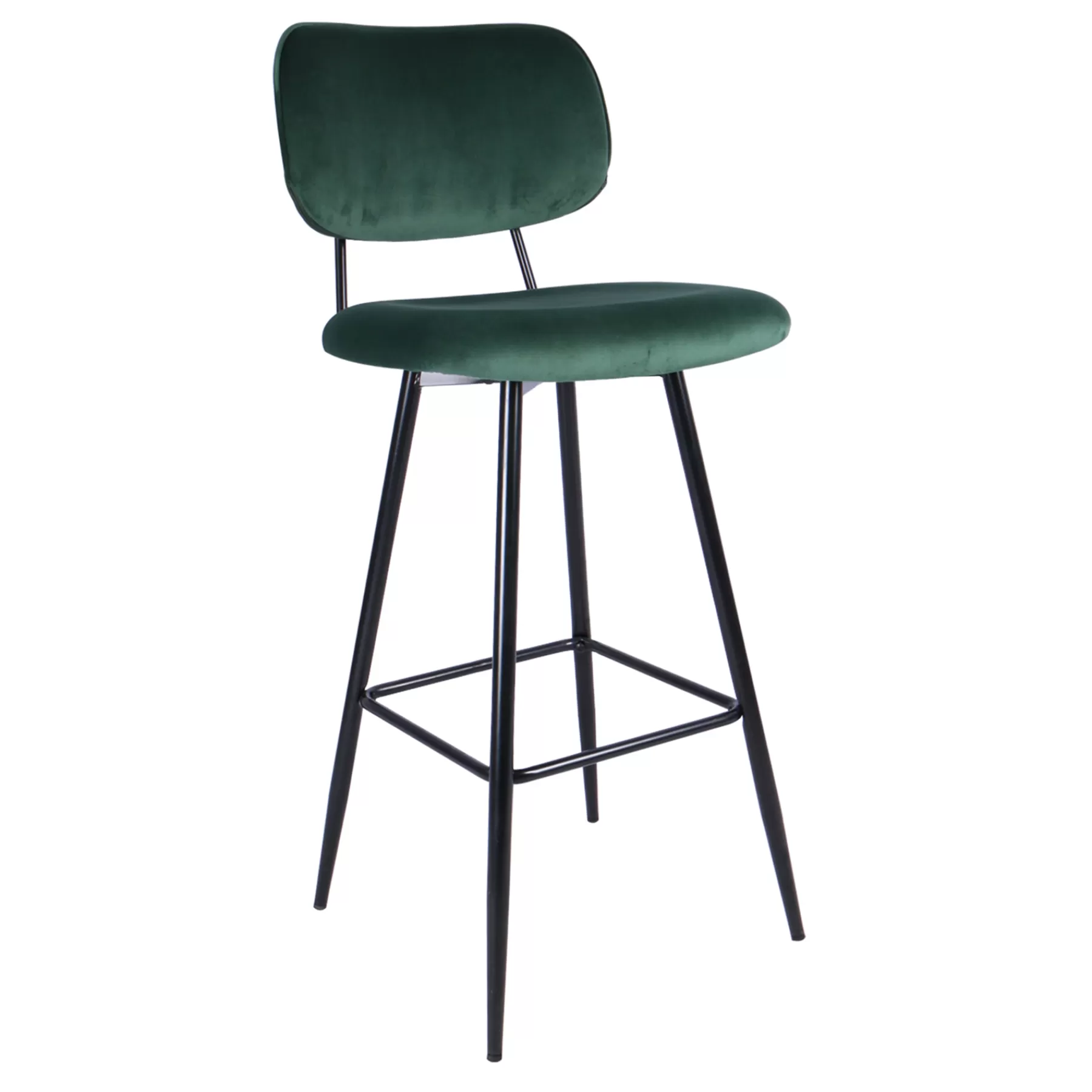 * Latest Emerald Velvet Barstool