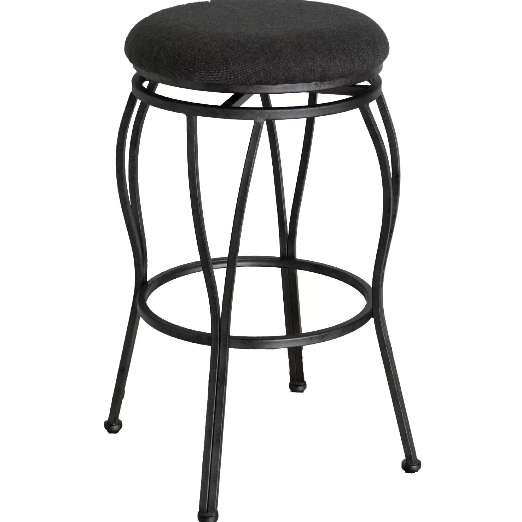 * Latest Joseph Dark Grey Backless Barstool, 29