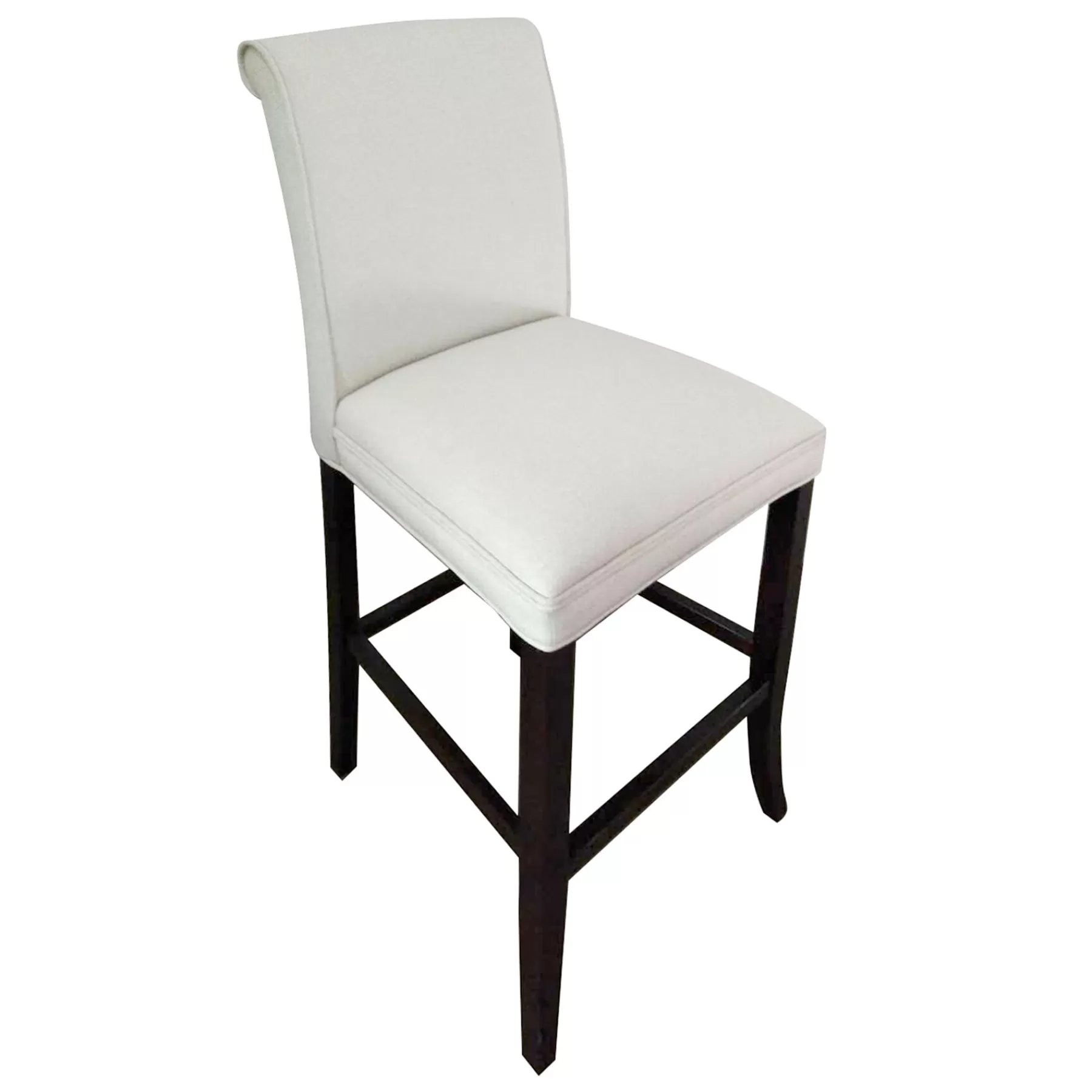 * Latest Tatum Ivory Tall Tufted Back Barstool