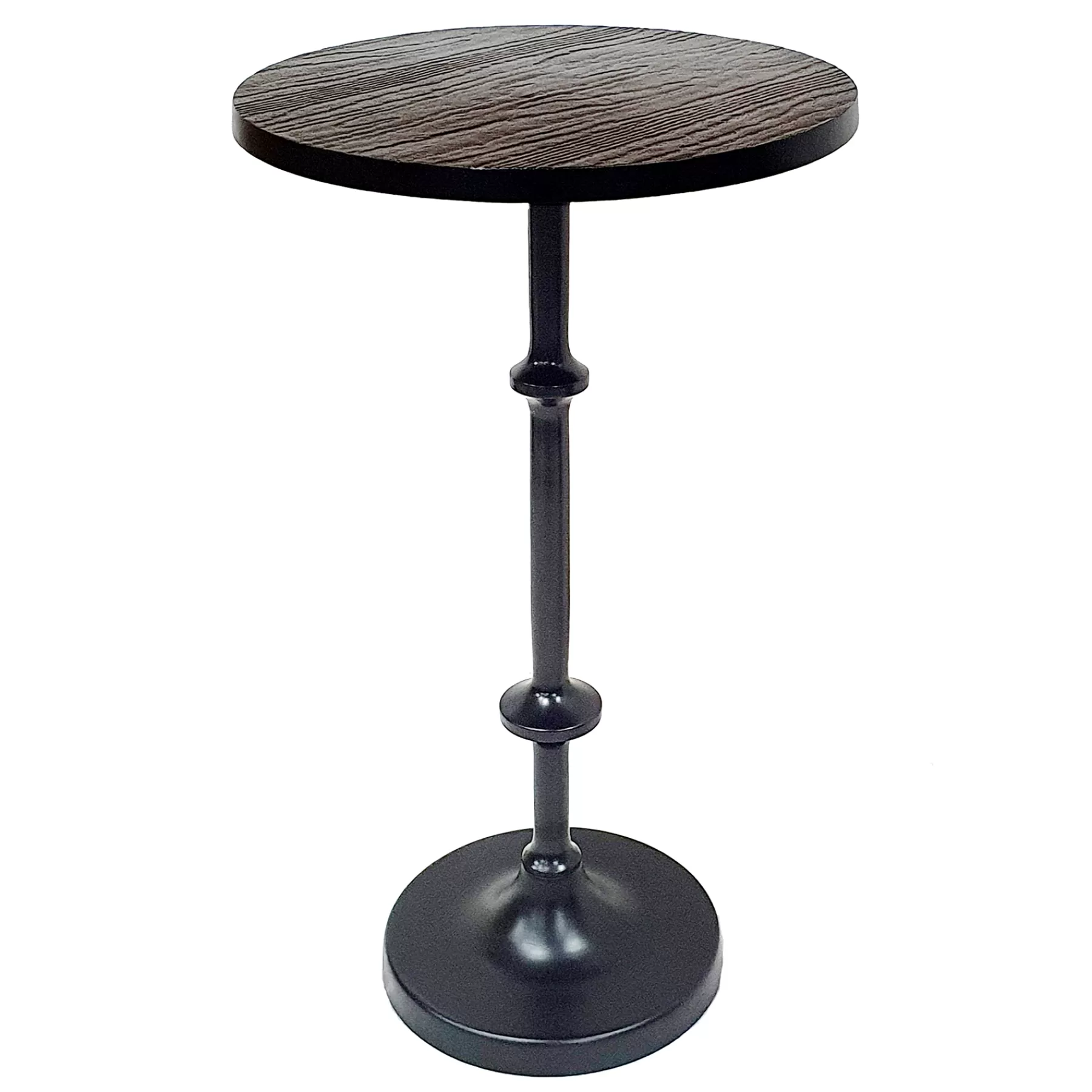 * Limited Edition Calvin Black Metal Accent Table, 22