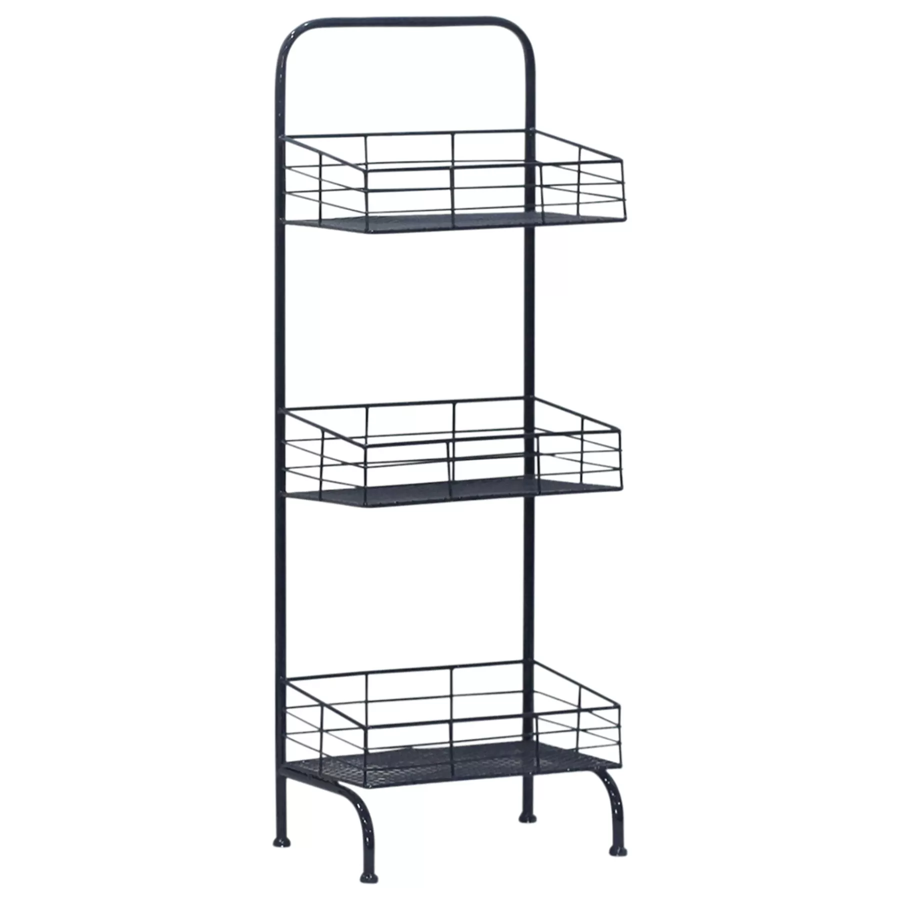 * Official Blue 3 Tier Square Storage Basket, Small