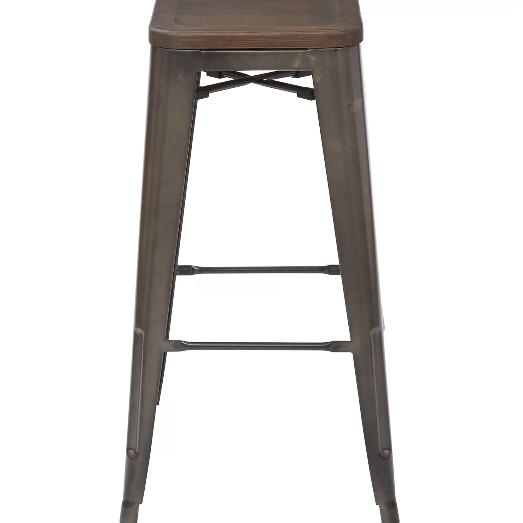 * Online Discount Dublin Metal & Ash Wood Counter Stool, 24