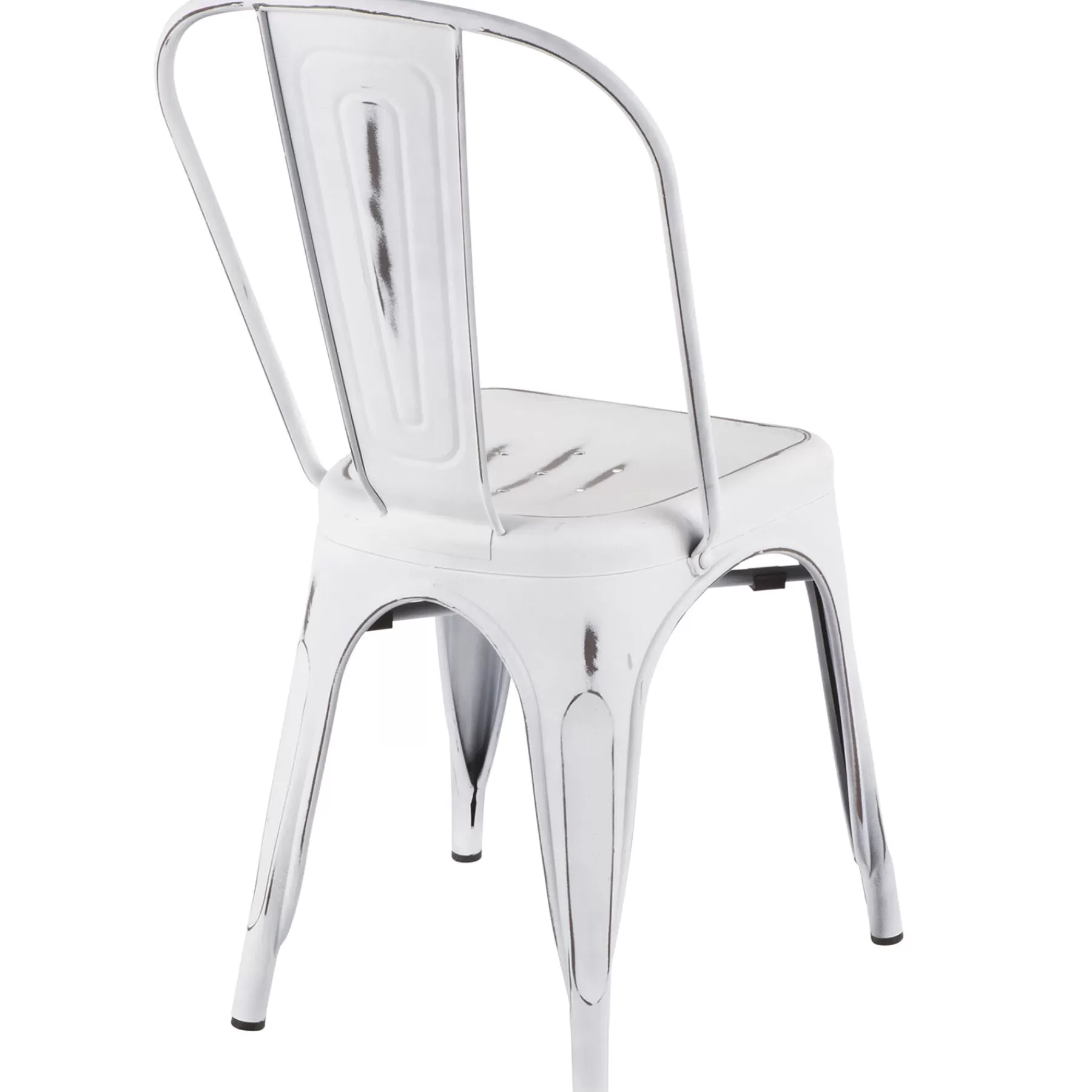 * Online Discount Oregon Vintage White Metal Dining Chair