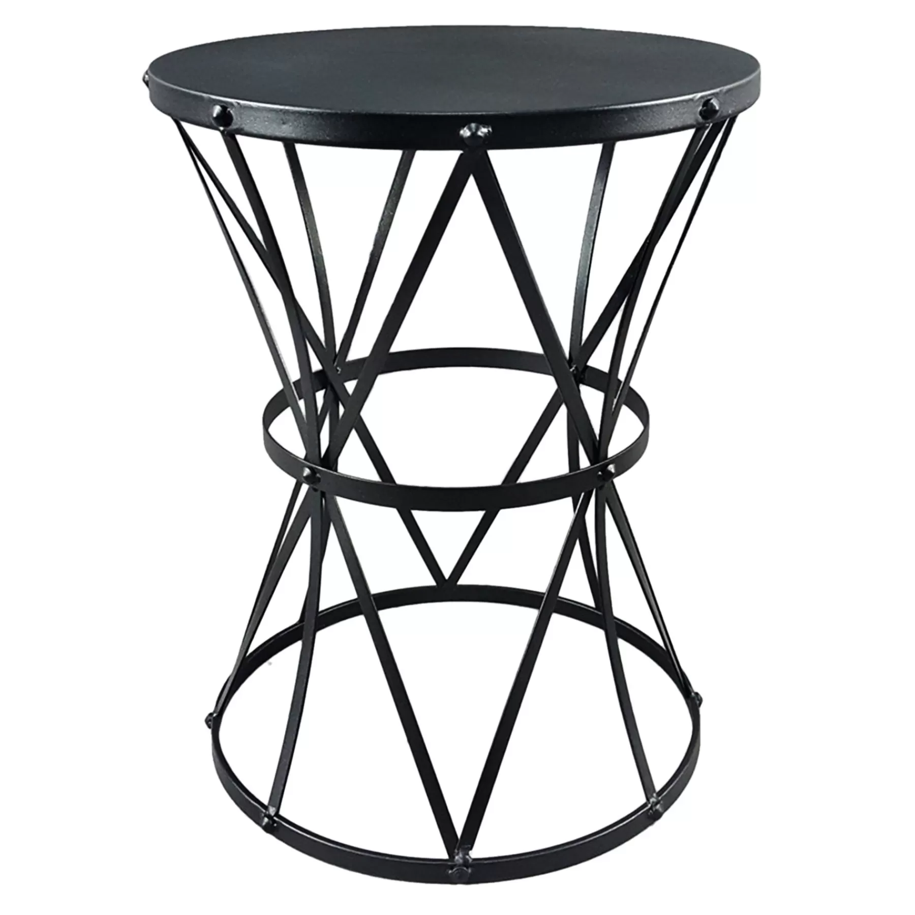 * Opening Sales Twisted Metal Side Table