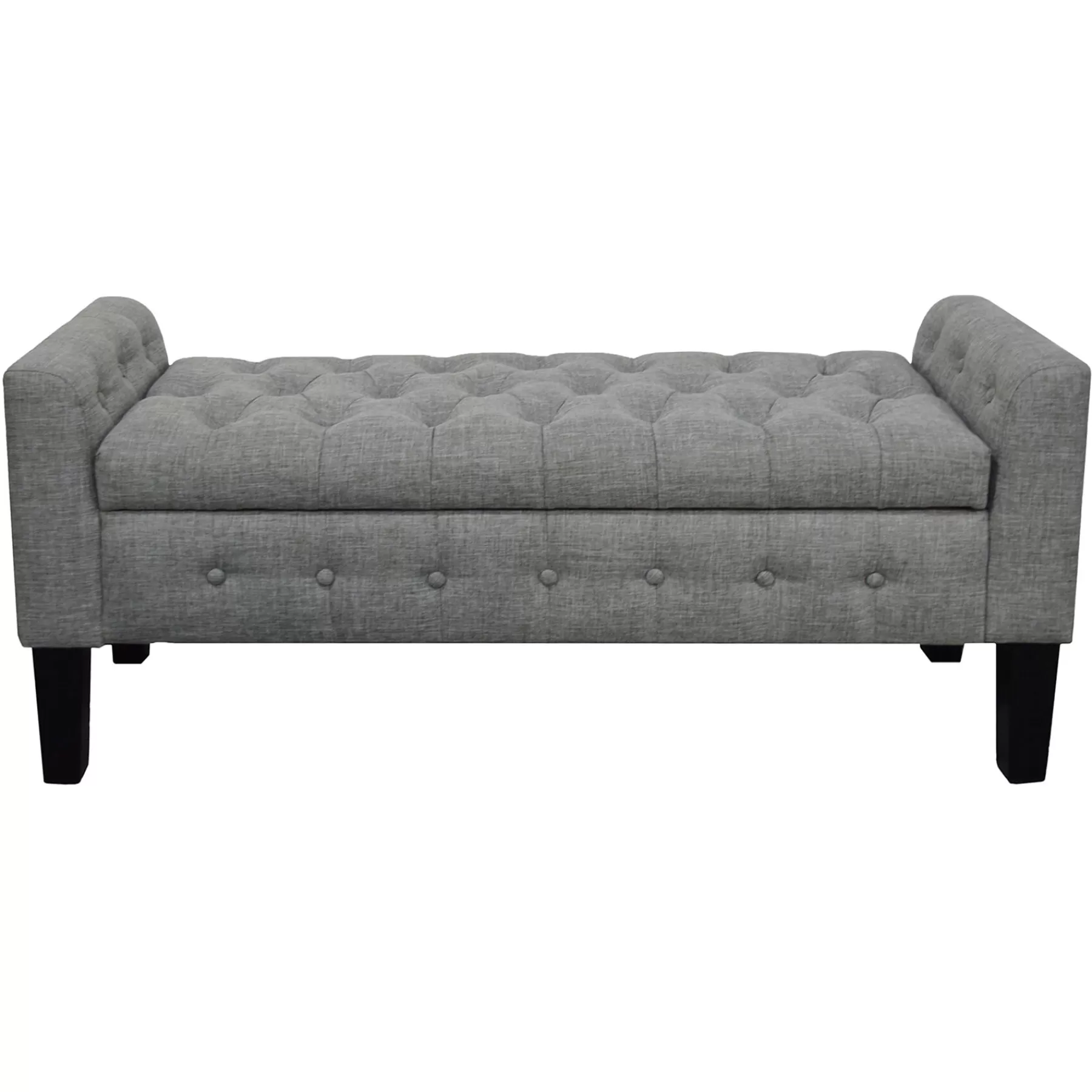 * Reliable Quality Andy Storage Bench Dark Grey