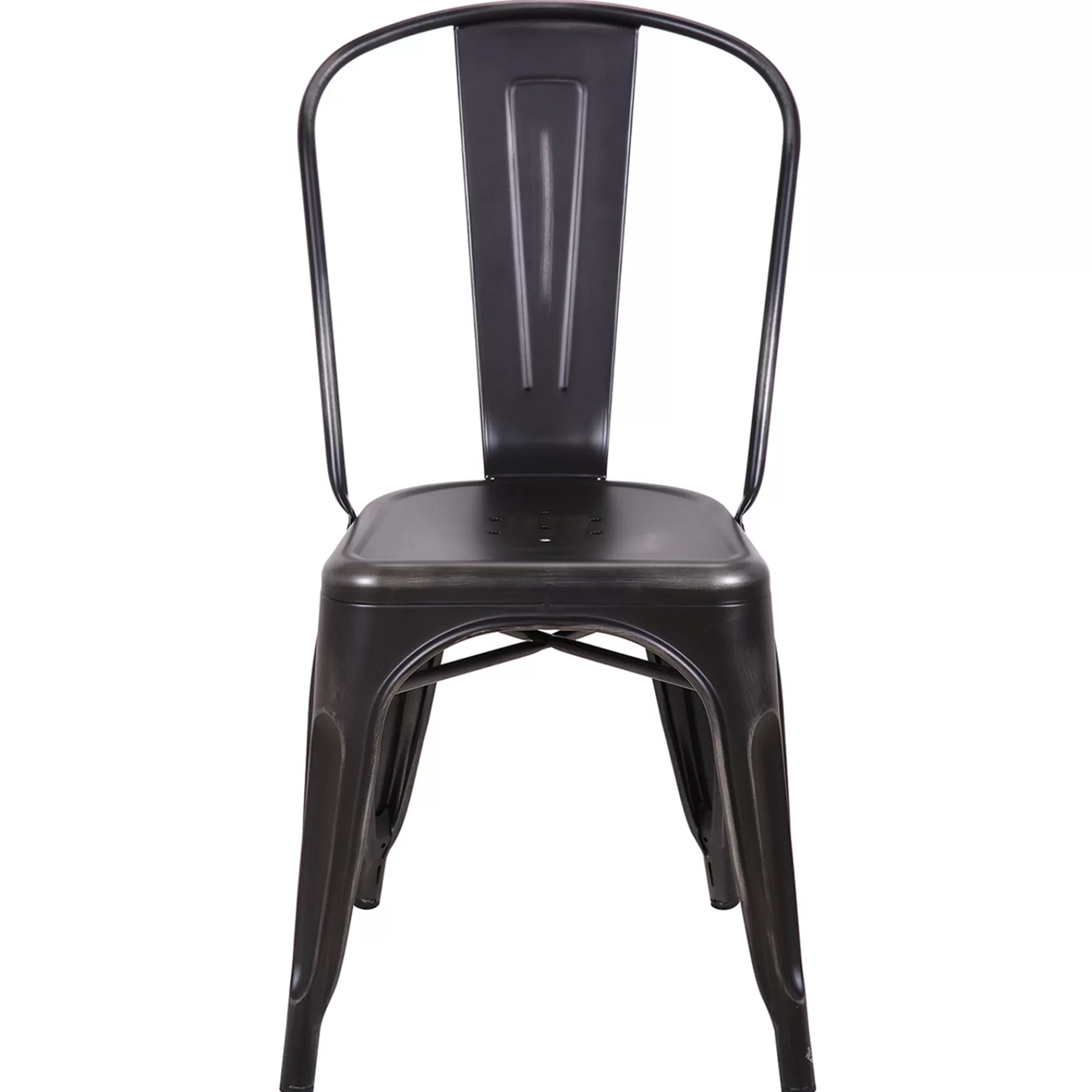 * Reliable Quality Honeybloom Idris Black Metal Dining Chair