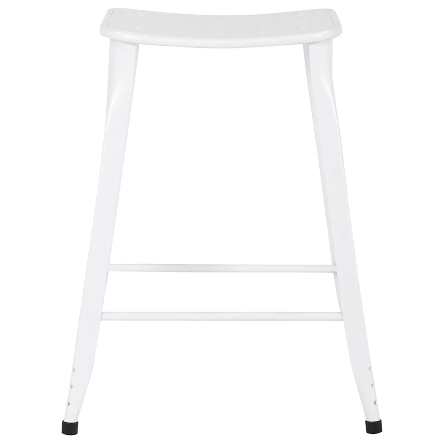 * Sale 24In White Counter Stool