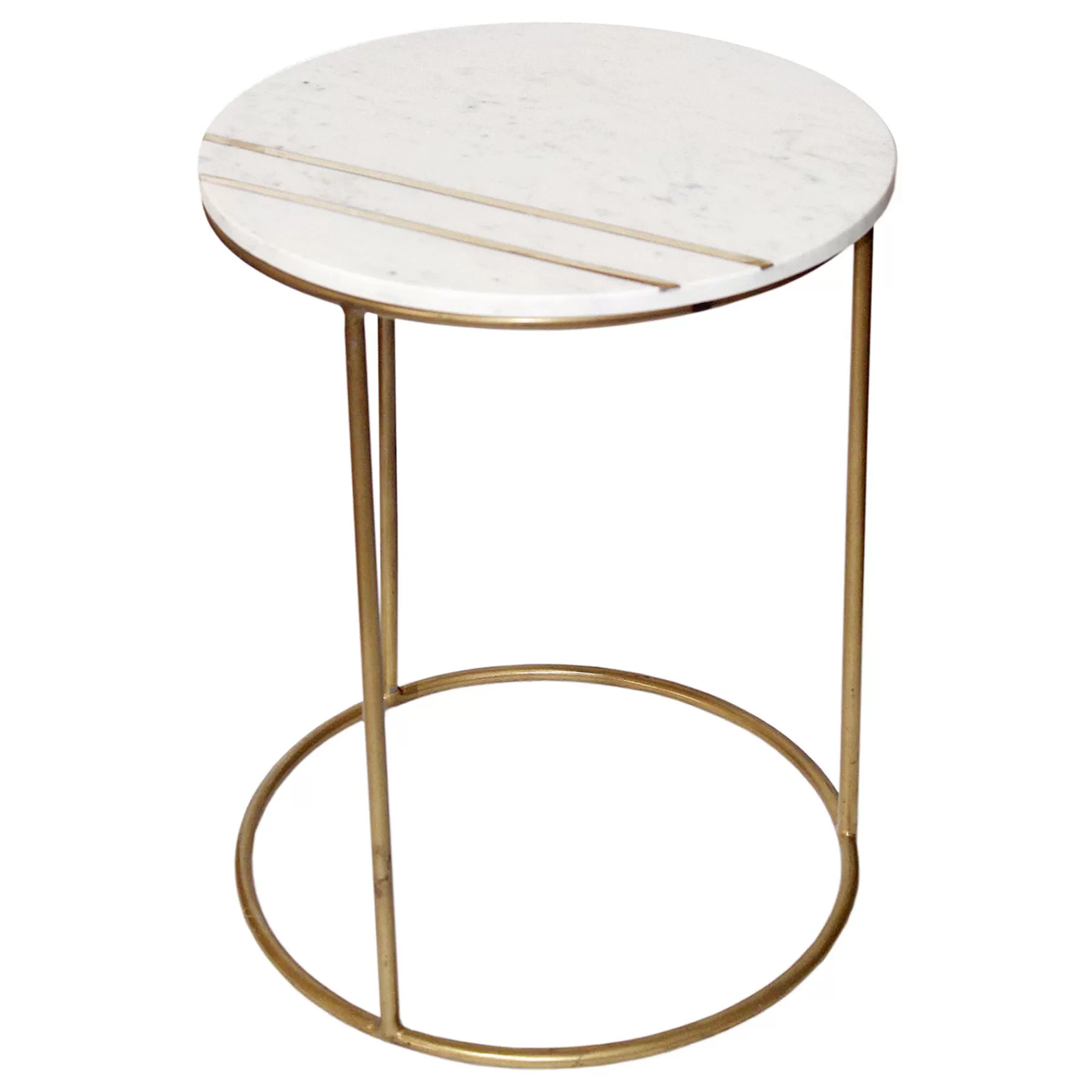 * Sale Nst Marble Top Side Table Lg