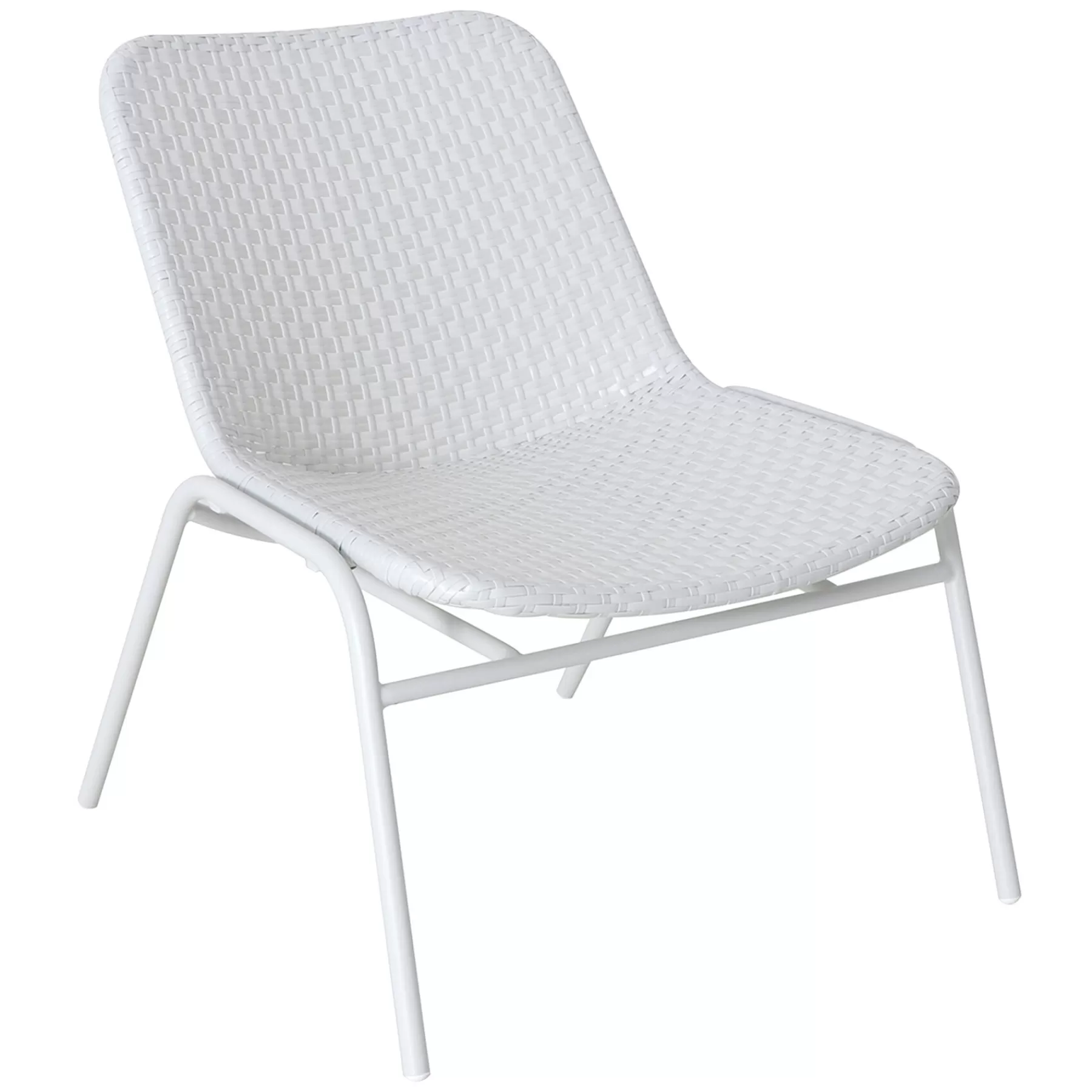 * Sale Rio Wicker Outdoor Lounge Chair, Grey