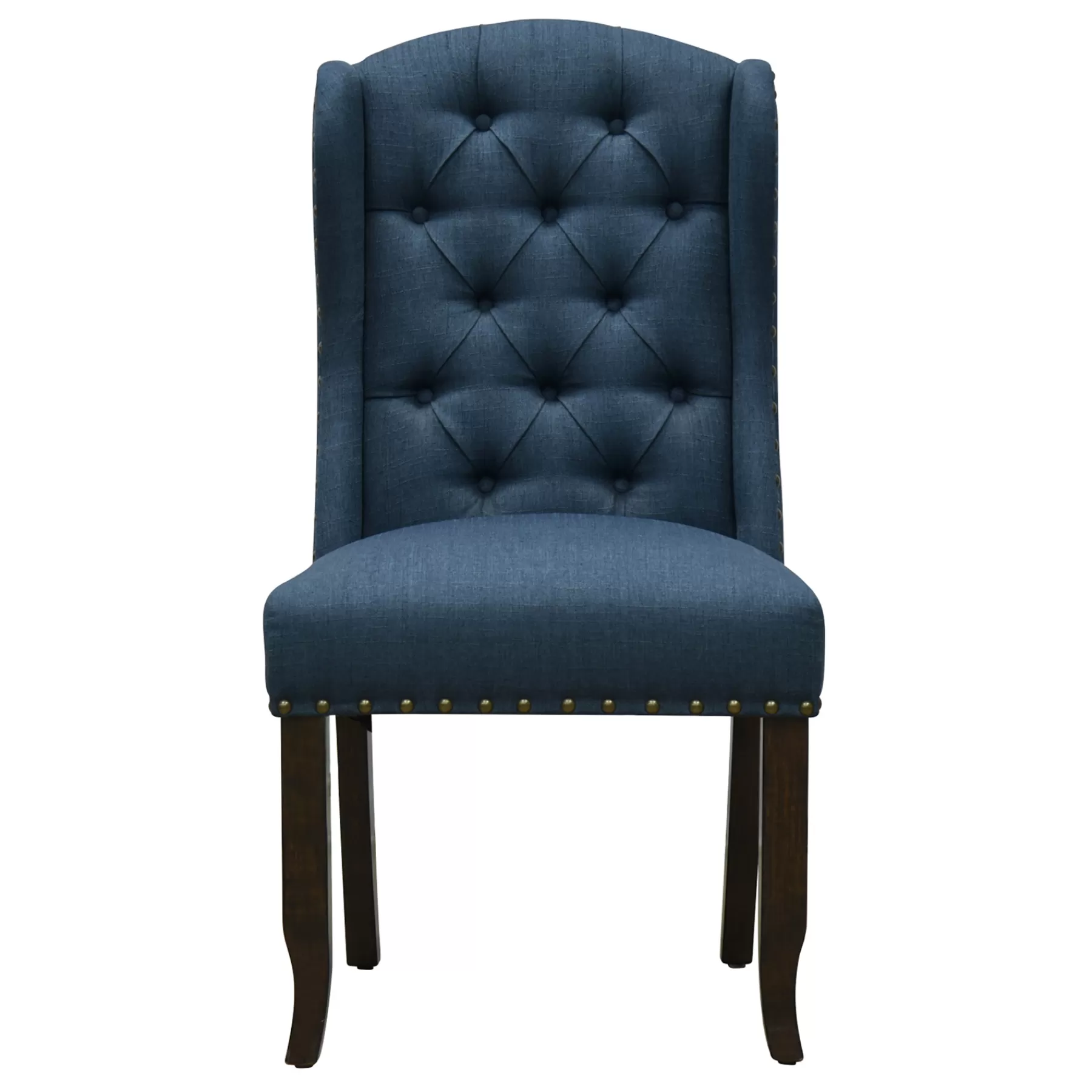 * Special Style Aahmad Winged Dining Chair, Azure