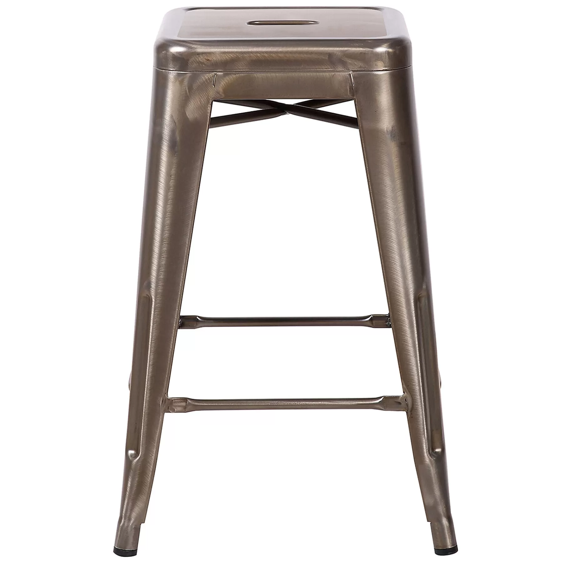 * Special Style Copper Metal Counter Stool, 24