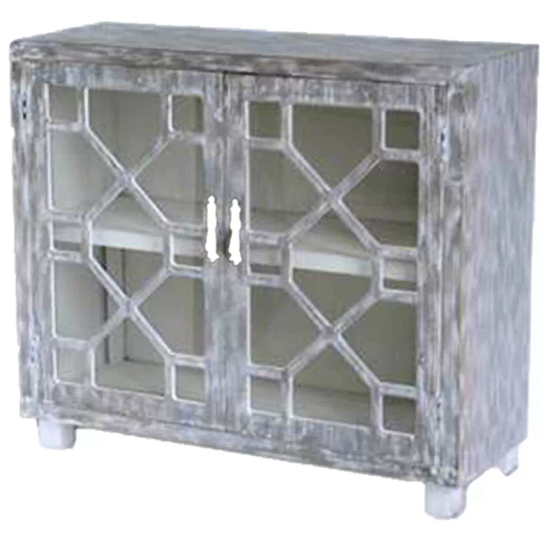 * Special Style Manning Glass-Pane Cabinet