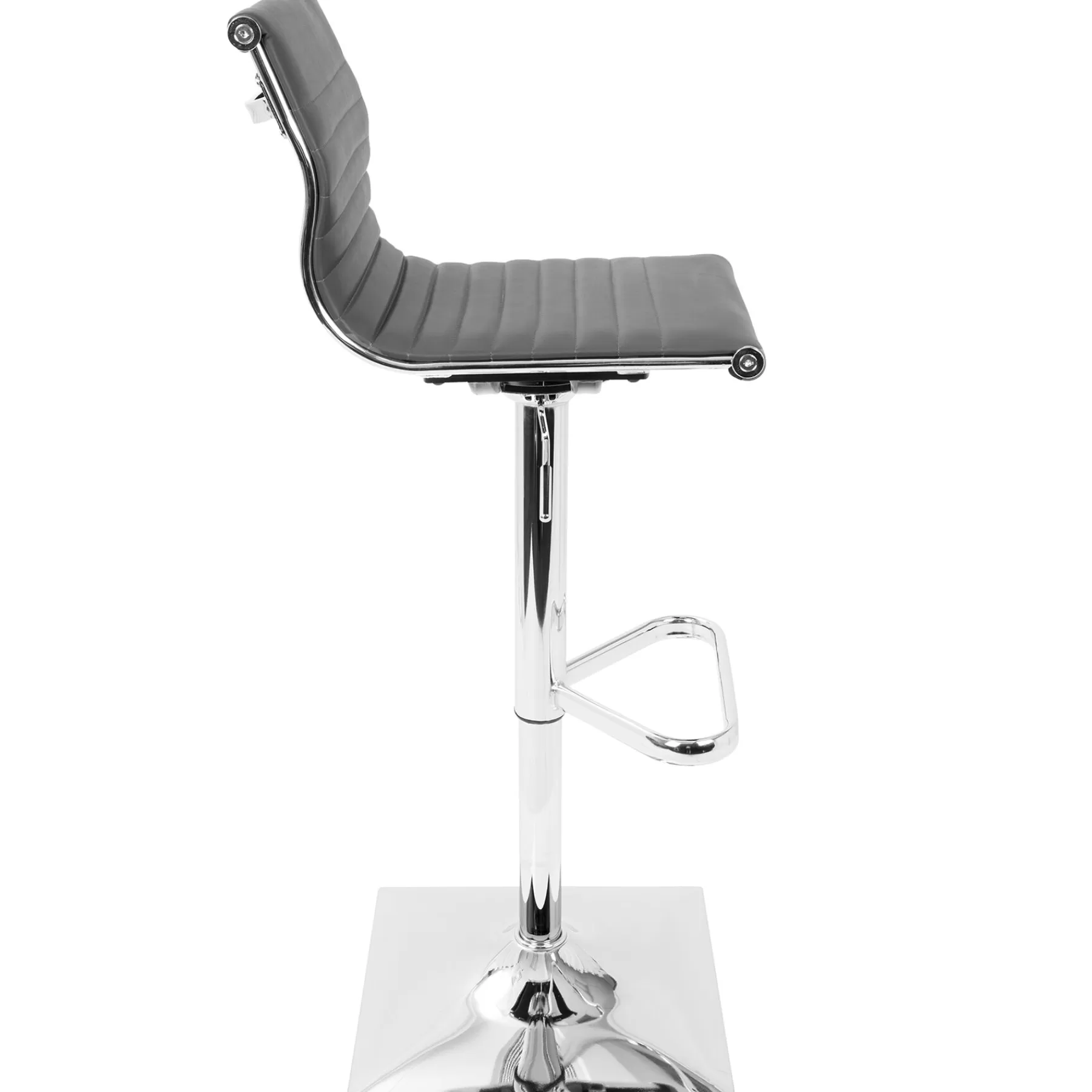 * Special Style Master Grey Contemporary Adjustable Swivel Barstool