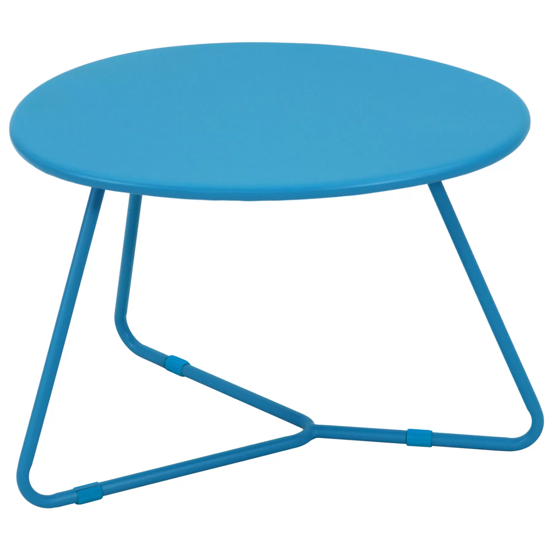 * Special Style Rio Round Outdoor End Table, Blue