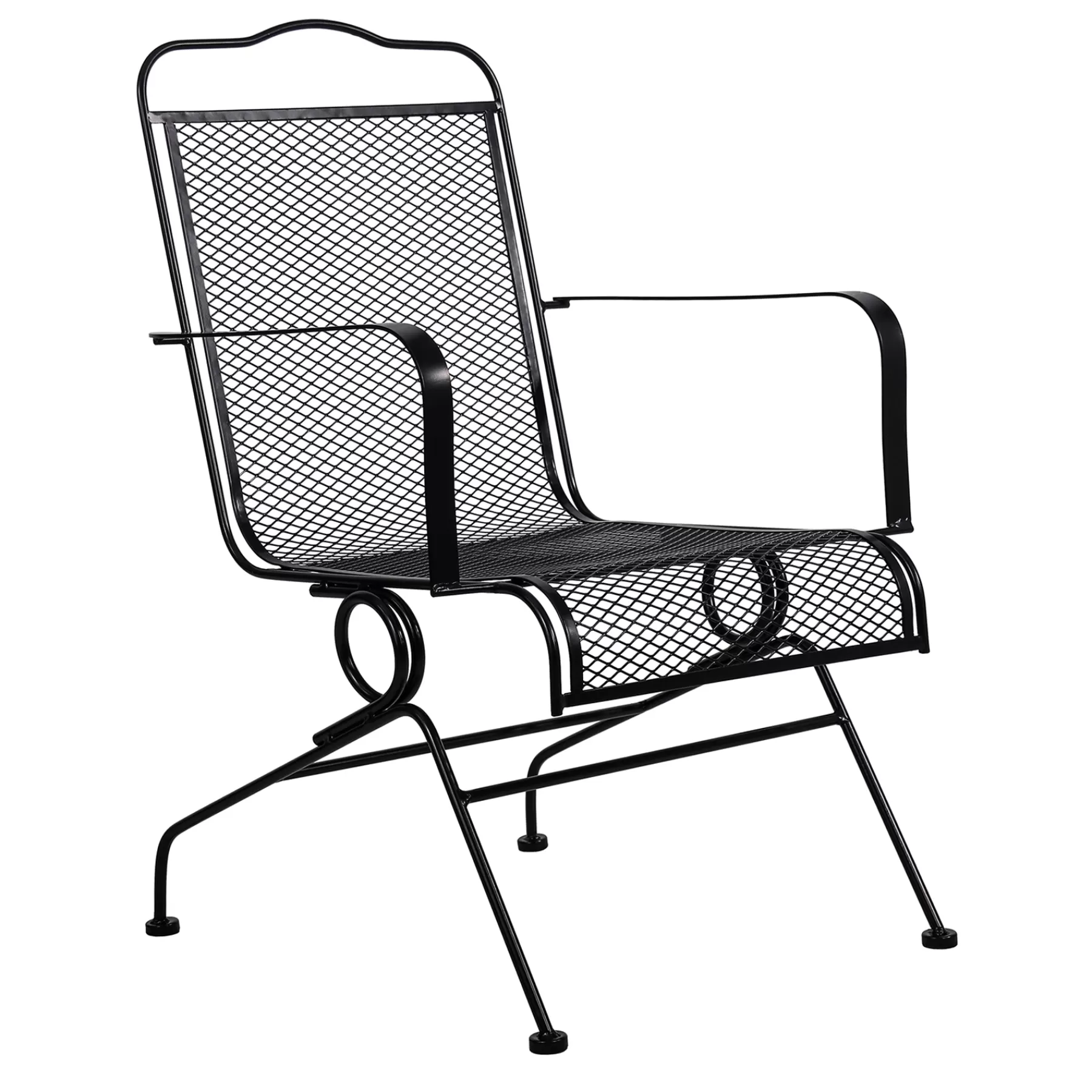 * Special Style Wrought Iron Outdoor Motion Chair