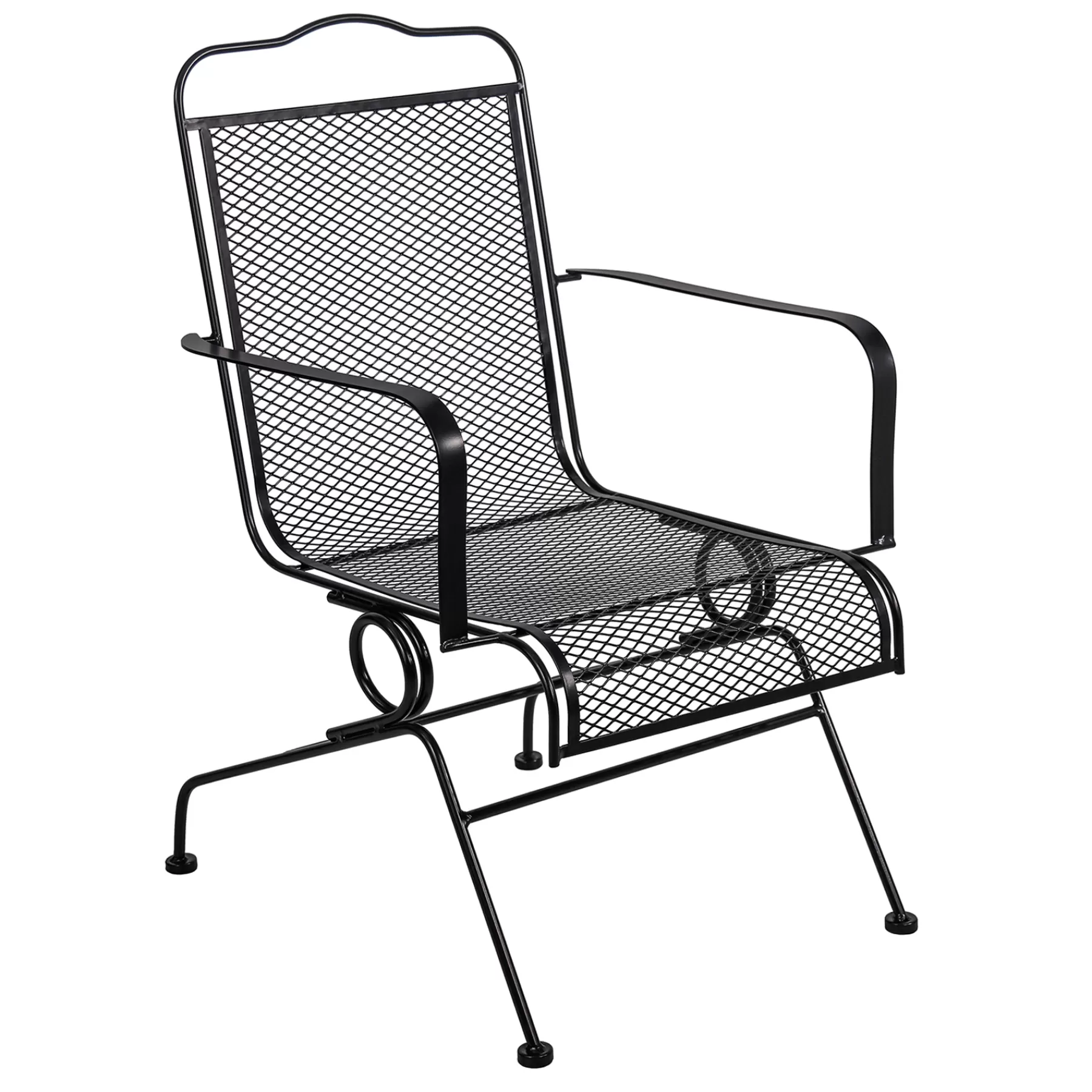 * Special Style Wrought Iron Outdoor Motion Chair